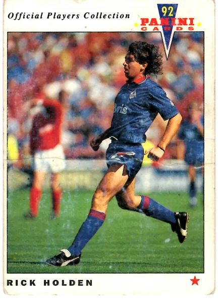 Rick Holden card #189 - Panini Official Players Collection 1992