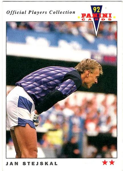 Jan Stejskal card #191 - Panini Official Players Collection 1992