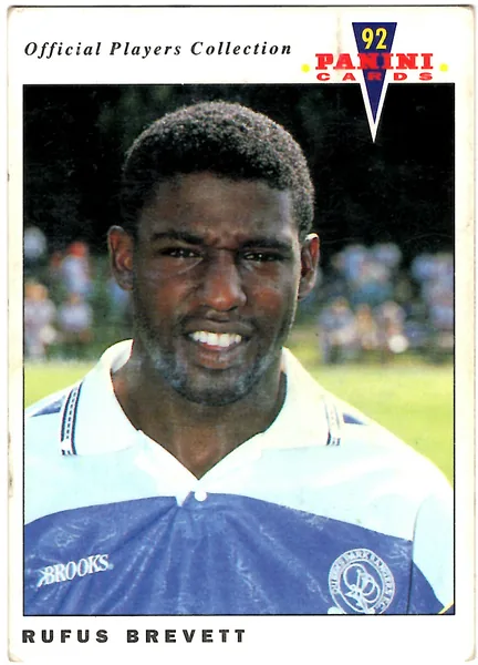 Rufus Brevett card #193 - Panini Official Players Collection 1992