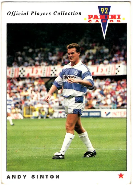 Andy Sinton card #200 - Panini Official Players Collection 1992