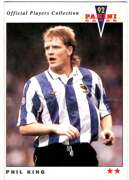 Phil King card #216 - Panini Official Players Collection 1992