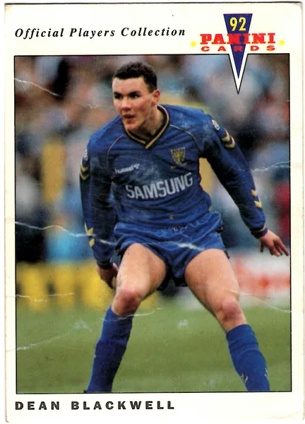Dean Blackwell card #268 - Panini Official Players Collection 1992