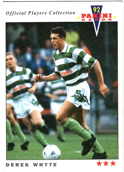 Derek Whyte card #303 - Panini Official Players Collection 1992