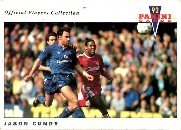 Jason Cundy card #33 - Panini Official Players Collection 1992