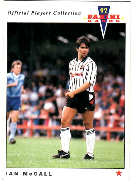 Ian McCall card #331 - Panini Official Players Collection 1992