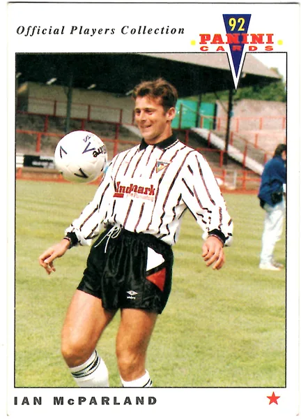 Ian McParland card #336 - Panini Official Players Collection 1992