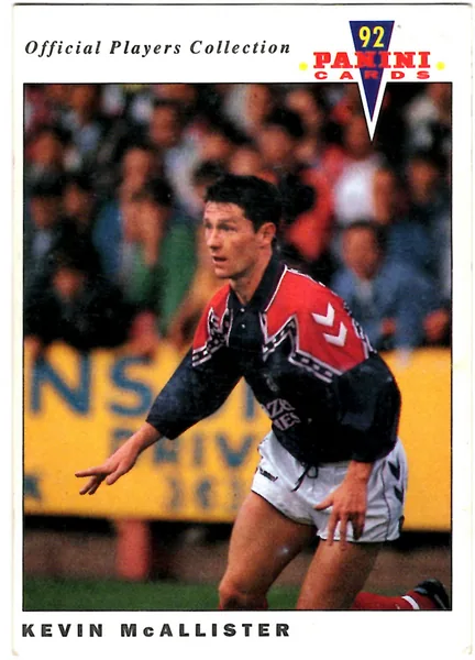 Kevin McAllister card #346 - Panini Official Players Collection 1992
