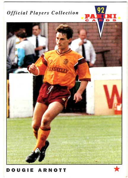 Dougie Arnott card #383 - Panini Official Players Collection 1992