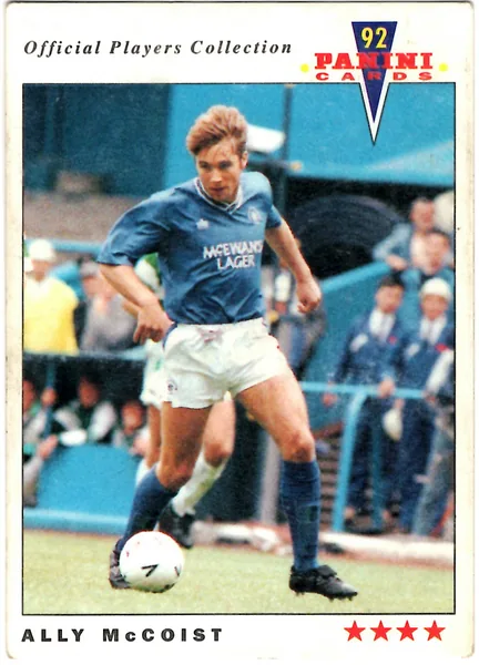 Ally McCoist card #397 - Panini Official Players Collection 1992