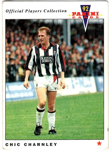 Chic Charnley card #419 - Panini Official Players Collection 1992