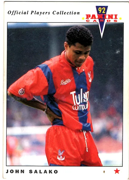 John Salako card #63 - Panini Official Players Collection 1992