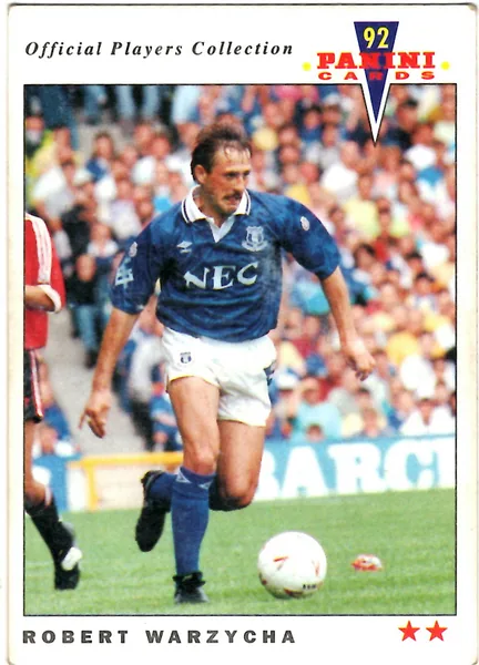 Robert Warzycha card #72 - Panini Official Players Collection 1992