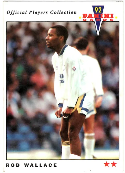 Rod Wallace card #89 - Panini Official Players Collection 1992