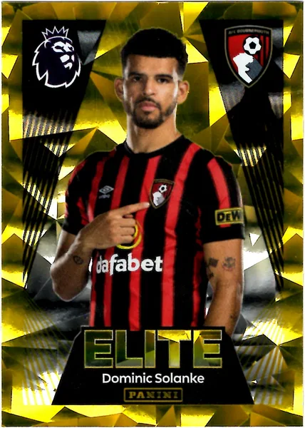 Dominic Solanke sticker #45 - Panini Premier League 2024 Stickers