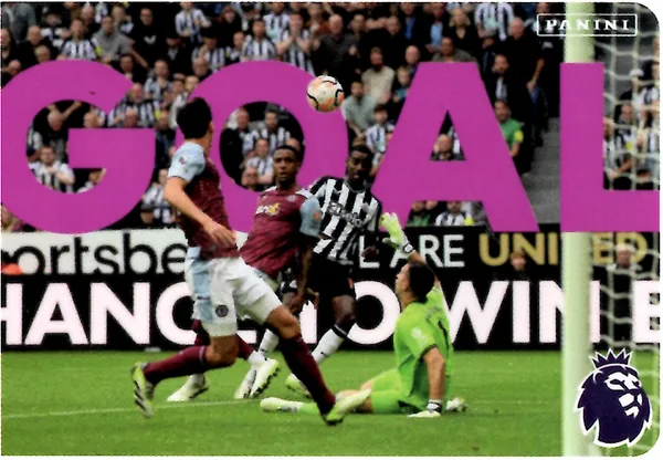 Newcastle United 5-1 Aston Villa sticker #487 - Panini Premier League 2024 Stickers