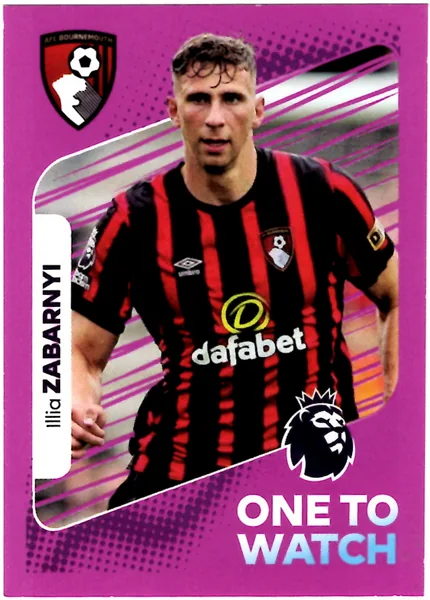 Illia Zabarnyi sticker #49 - Panini Premier League 2024 Stickers