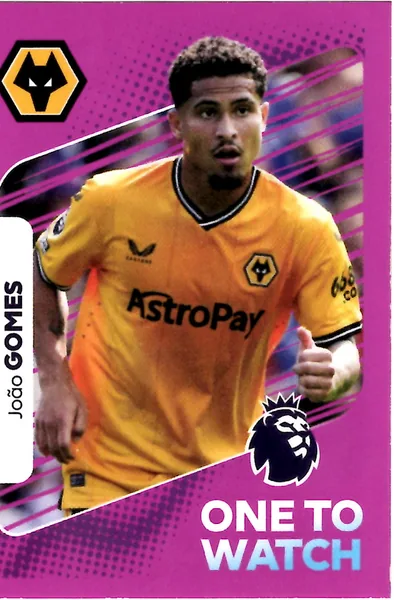 Joao Gomes sticker #633 - Panini Premier League 2024 Stickers