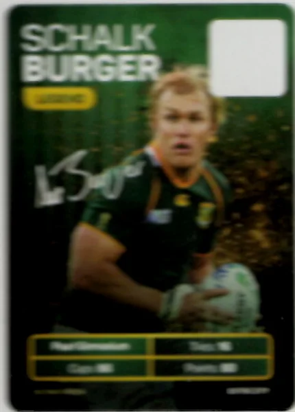 Schalk Burger #BURGER