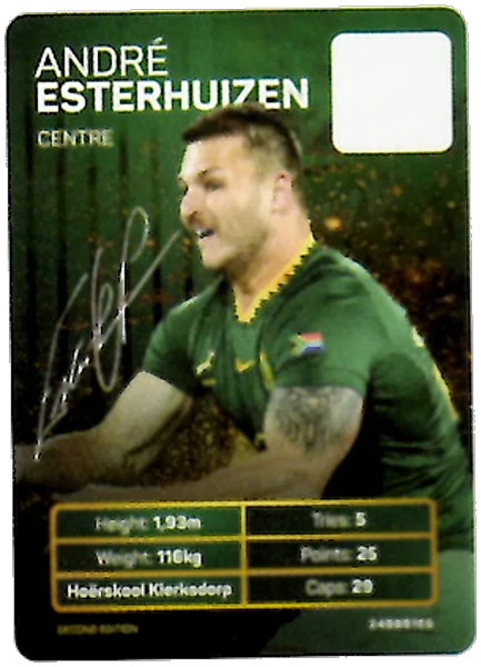 Andre Esterhuizen #ESTERHUIZEN