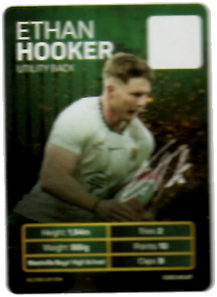 Ethan Hooker card #HOOKER - Pick n Pay Springbok Collectaboks 2026