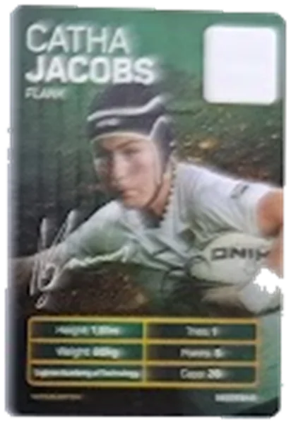 Catha Jacobs card #JACOBS - Pick n Pay Springbok Collectaboks 2026