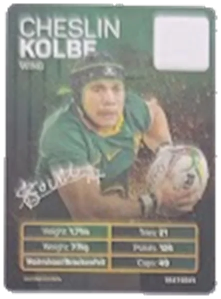 Cheslin Kolbe card #KOLBE - Pick n Pay Springbok Collectaboks 2026