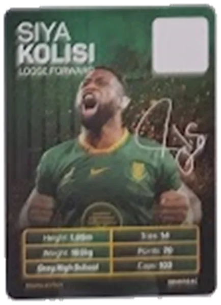 Siya Kolisi card #KOLISI - Pick n Pay Springbok Collectaboks 2026