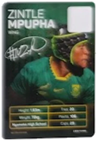 Zintle Mpupha card #MPUPHA - Pick n Pay Springbok Collectaboks 2026