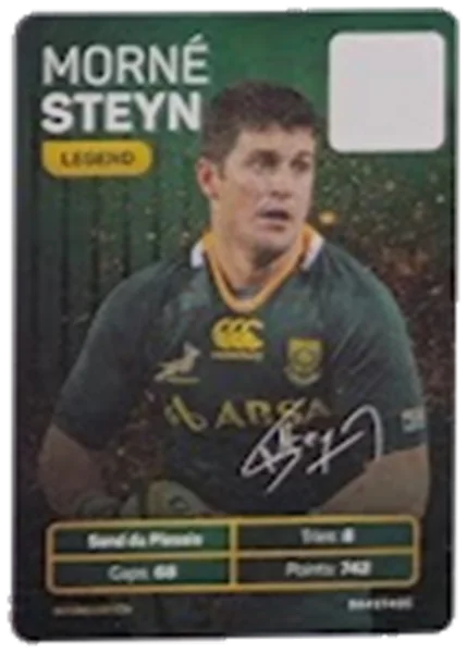 Morne Steyn card #MSTEYN - Pick n Pay Springbok Collectaboks 2026