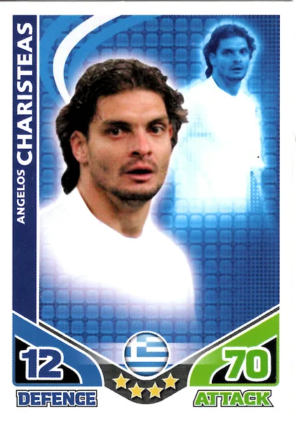 Angelos Charisteas card #112 - Topps Match Attax England 2010