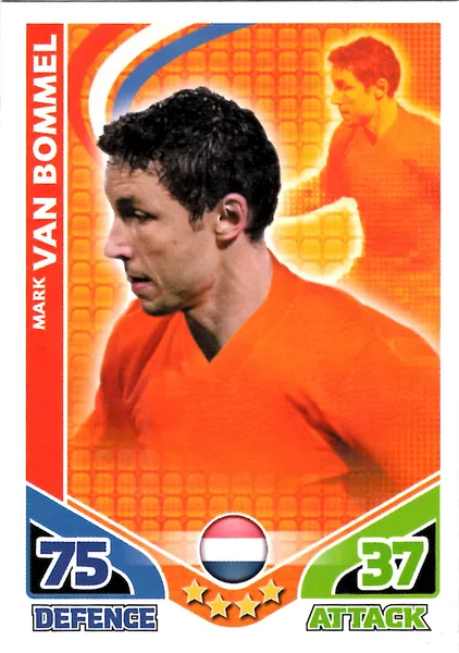 Mark van Bommel card #121 - Topps Match Attax England 2010
