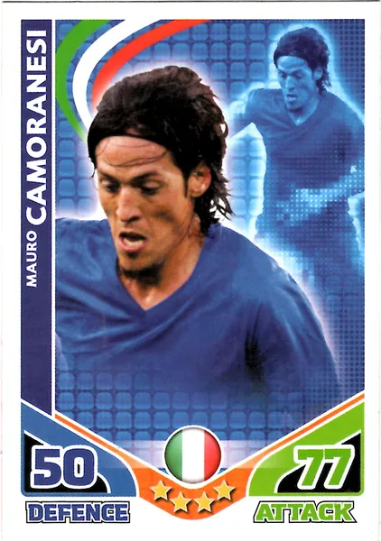 Fabio Grosso card #133 - Topps Match Attax England 2010