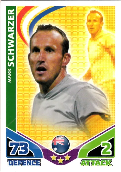 Mark Schwarzer card #15 - Topps Match Attax England 2010