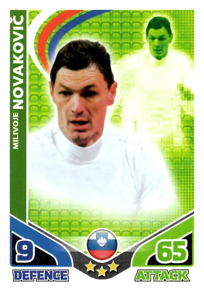Milivoje Novakovic card #210 - Topps Match Attax England 2010