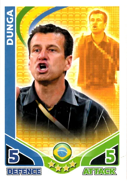 Dunga card #283 - Topps Match Attax England 2010