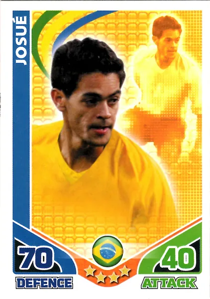 Josue card #30 - Topps Match Attax England 2010