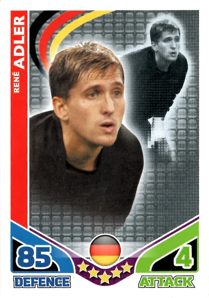 Rene Adler card #92 - Topps Match Attax England 2010
