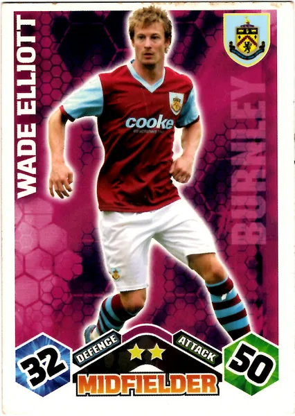 Wade Elliott card #103 - Topps Match Attax English Premier League 2009/10
