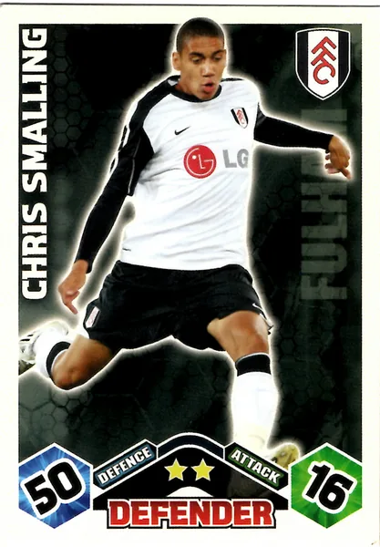 Chris Smalling card #150 - Topps Match Attax English Premier League 2009/10