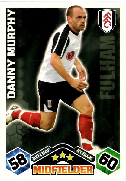 Danny Murphy card #152 - Topps Match Attax English Premier League 2009/10