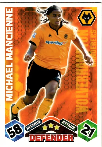 Michael Mancienne card #349 - Topps Match Attax English Premier League 2009/10