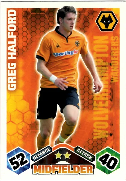 Greg Halford card #350 - Topps Match Attax English Premier League 2009/10