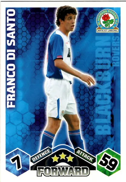 Franco Di Santo card #68 - Topps Match Attax English Premier League 2009/10