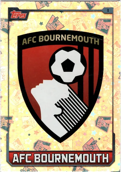 Club Badge card #1 - Topps Match Attax English Premier League 2015/16