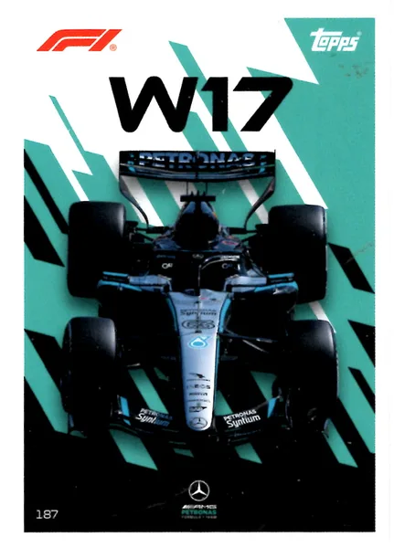 George Russell card #187 - Topps Turbo Attax Formula 1 2026