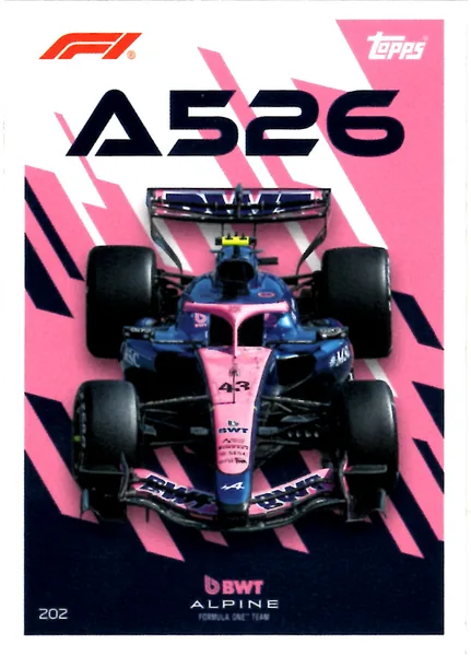 Franco Colapinto card #202 - Topps Turbo Attax Formula 1 2026