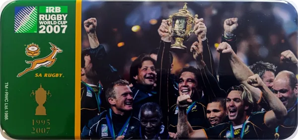 Trophy Lift Tin #TROPHY-LIFT - Woolworths Rugby World Cup 2007 Springbok Tins